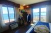 Scott and Chris Mehlhaff in one of the luxurious rooms at Best Western Plus - Superior Inn on the Grand Marais waterfront